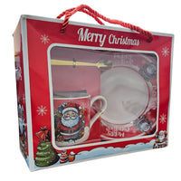 (Net) Christmas Mug Gift Set of 3pcs
