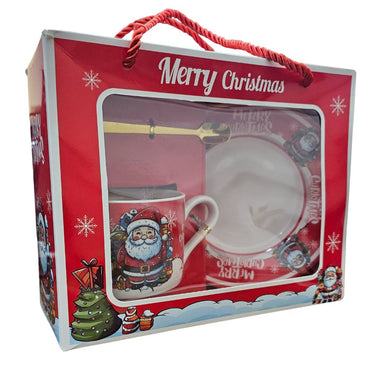 (Net) Christmas Mug Gift Set of 3pcs