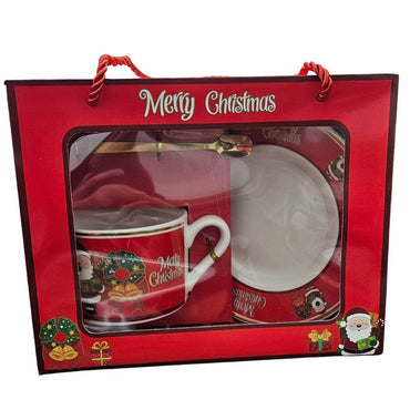(Net) Christmas Mug Gift sET OF 3 PCS