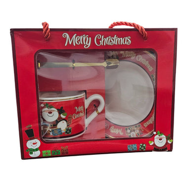 (Net) Christmas Mug Gift Set of 3pcs