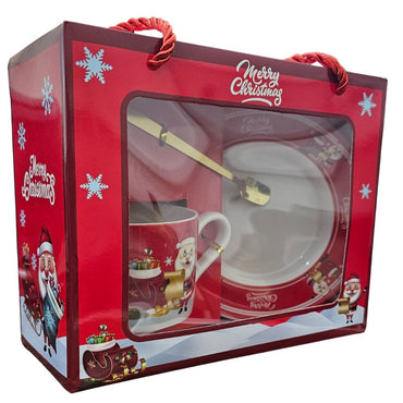 (Net) Christmas Mug Gift Set of 3 pcs