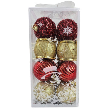(Net) Christmas Balls Decoration Set