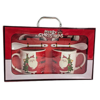 (Net) Christmas Mug Gift Set Of 6 pcs
