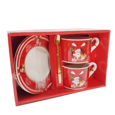 (Net) Christmas Mug Gift 2PCS