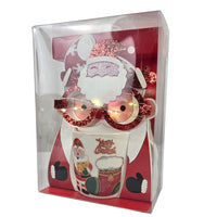 (Net) Christmas Mug Gift with light