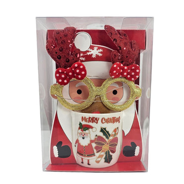 (Net) Christmas Mug Gift with light