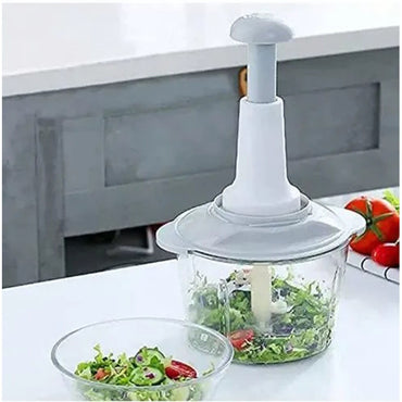 Household Food Multi functional Manual Processor Cutter 1.5L