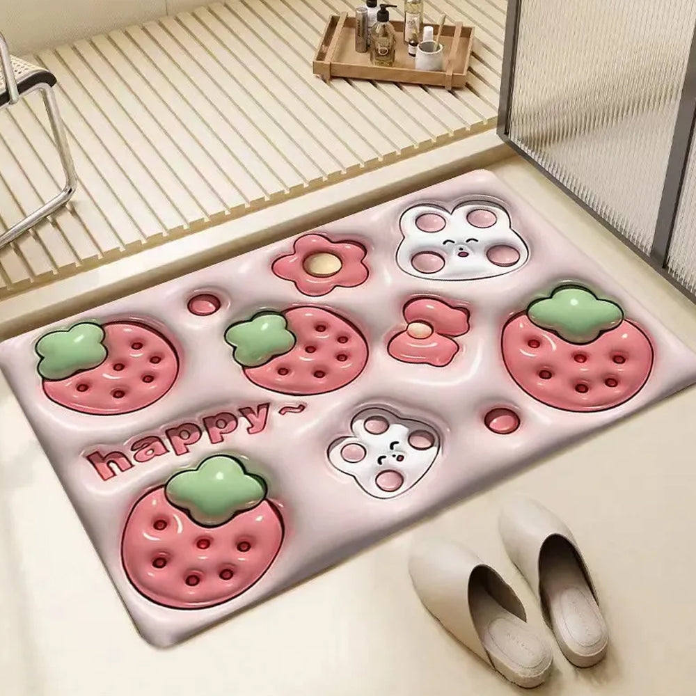 Premium 3D Design Water-Absorbent Mat