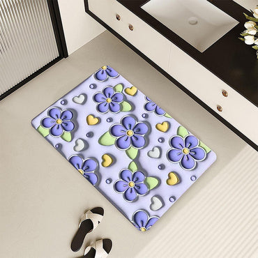 Premium 3D Design Water-Absorbent Mat