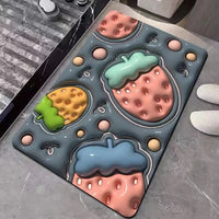 Premium 3D Design Water-Absorbent Mat