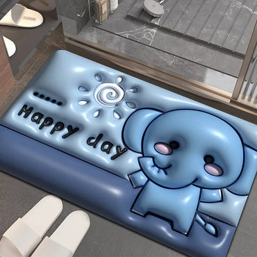 Premium 3D Design Water-Absorbent Mat