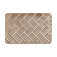 (net) Single Side Velvet Memory Foam Mat