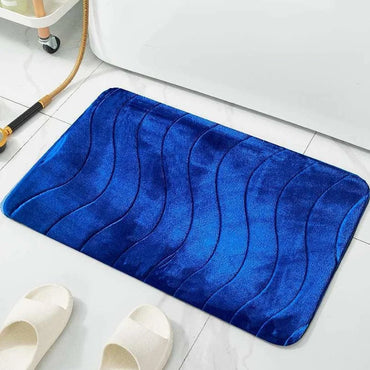 Premium Single Side Velvet Bathroom Mat
