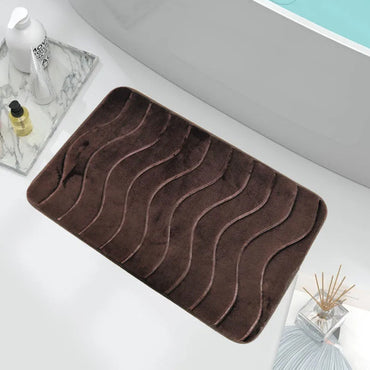 (net) Premium Single Side Velvet Bathroom Mat