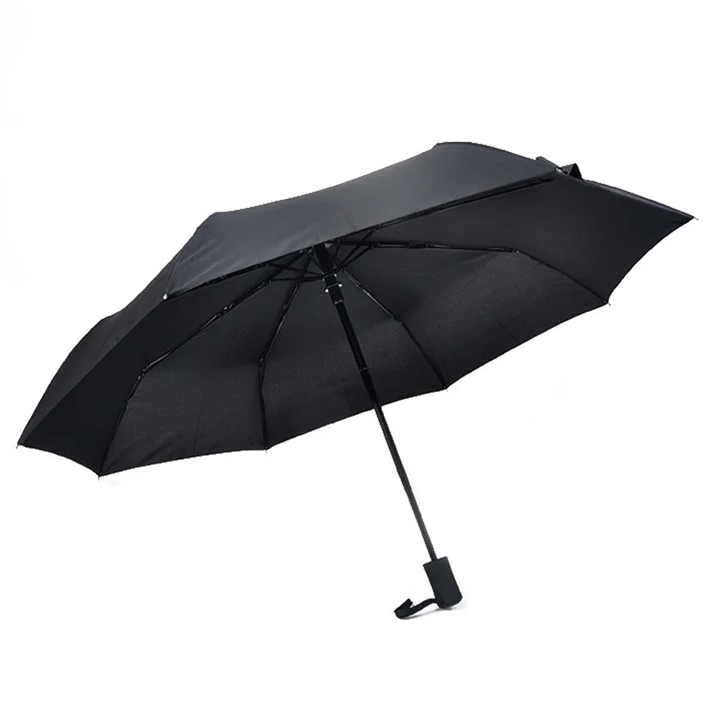 (Net) Foldable Black Umbrella