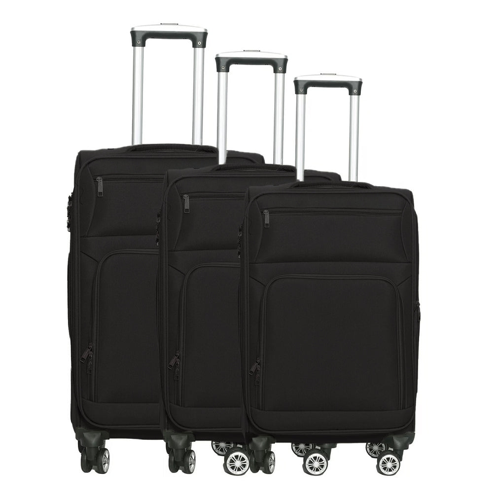 (NET) Travel trolley luggage suitcase 3 pcs / YP777