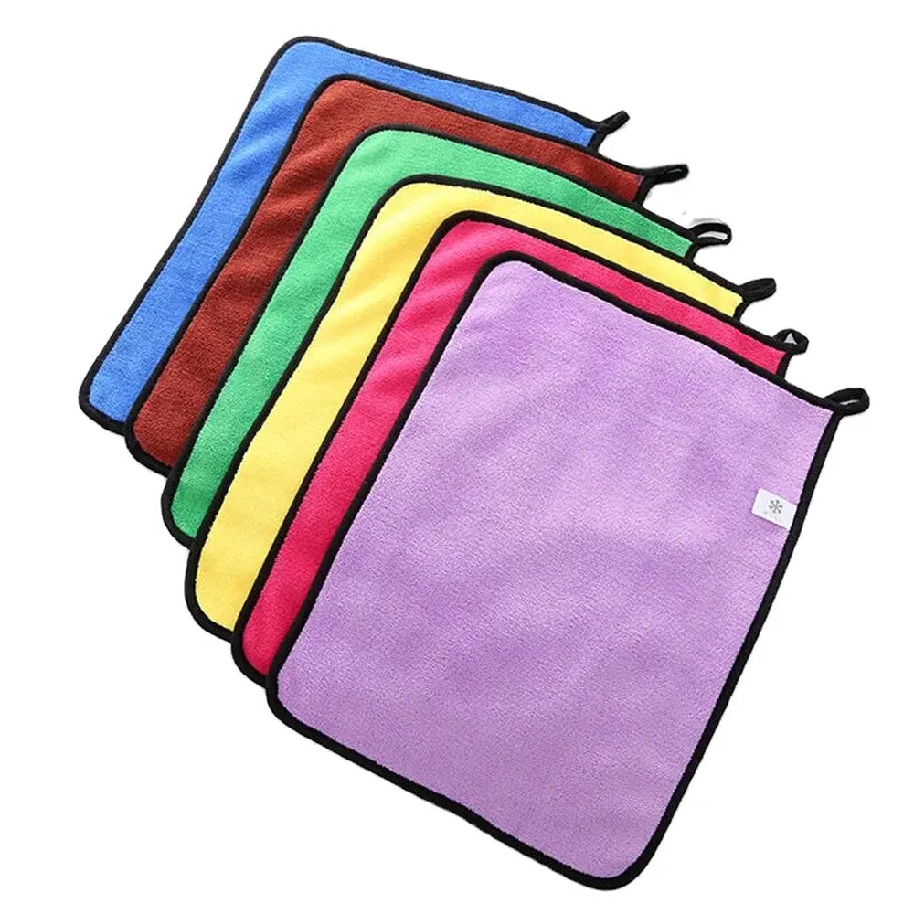 Multi-Color Microfiber Dust Cloth