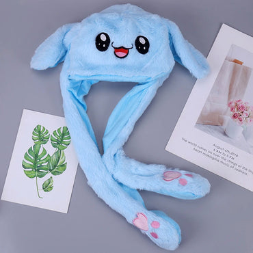 Moving Bunny Ears Rabbit Hat