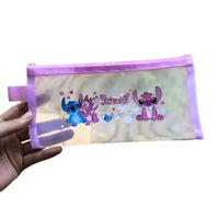 Stitch Transparent Pencil Case