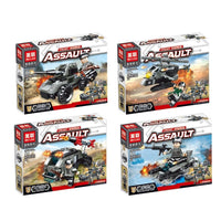 Nuclear Bombing Ship Complex Model Assembly Toy Set