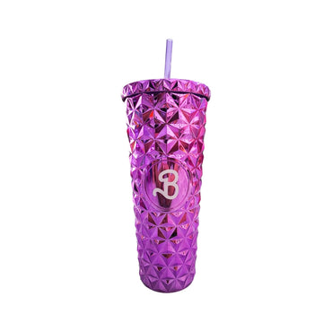 (NET) Tumbler Barbie Cup Water Cup with Straw 750 ML