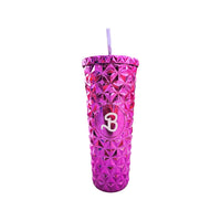 (NET) Tumbler Barbie Cup Water Cup with Straw 750 ML