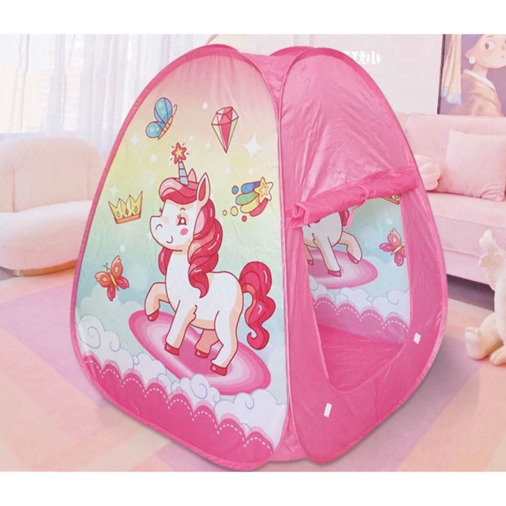 (NET Unicorn Play Tent for Kids