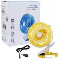 USB Mini Wind Power Handheld Clip Fan Portable Desk Table USB