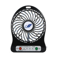 (Net) Rechargeable Mini Portable USB Cooling Fan / KQ320 / 6902