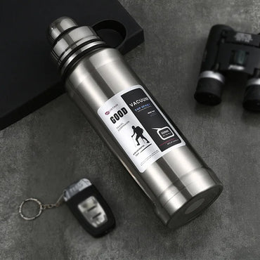 (Net) 600ML Stainless Steel Vacuum Cup - Stay Refreshed Anytime, Anywhere / 850489