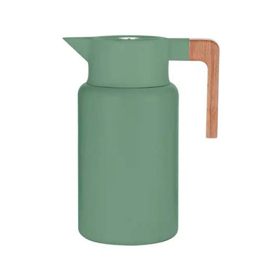 (Net) 1000ml Vacuum Jug Flask with Push Button Pourage