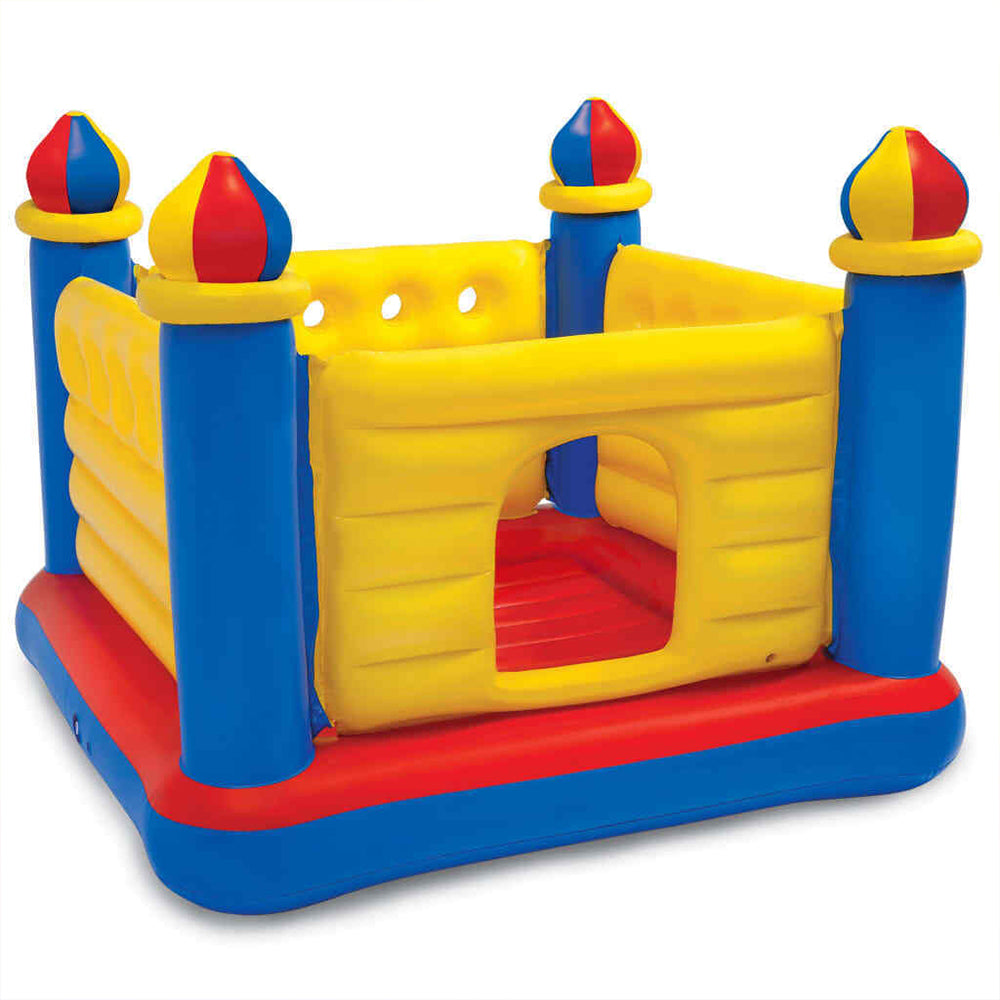(NET) INTEX Kids Inflatable Bouncer Bouncy Castle Playhouse Jump