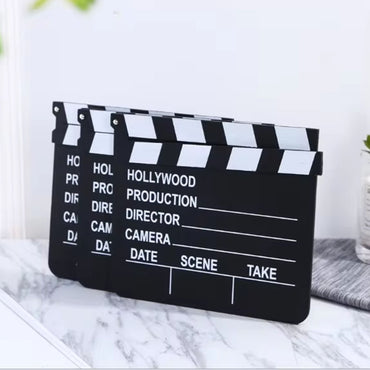 Wood Black And White Director Board