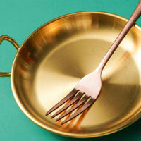 (net) Supplies Korean Style Home Tableware Pan Dishes Snack Tray Dessert Plate 14x14x2cm