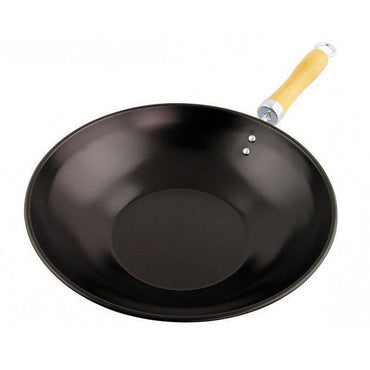 Black Non Stick Wok 30x30x12CM
