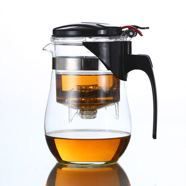 Tea Plastic Maker Built in Infuser Removable Tea Ware Tea Pot - 1200ML