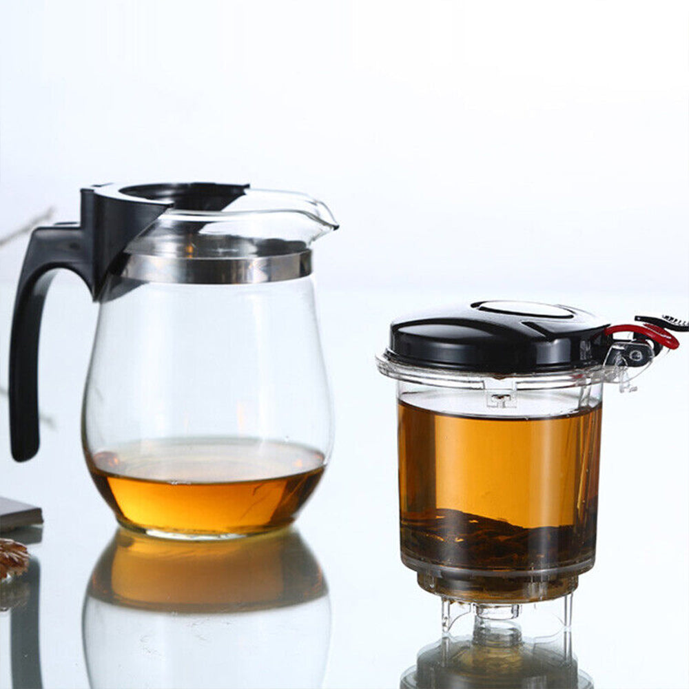 Tea Plastic Maker Built in Infuser Removable Tea Ware Tea Pot - 1800ML