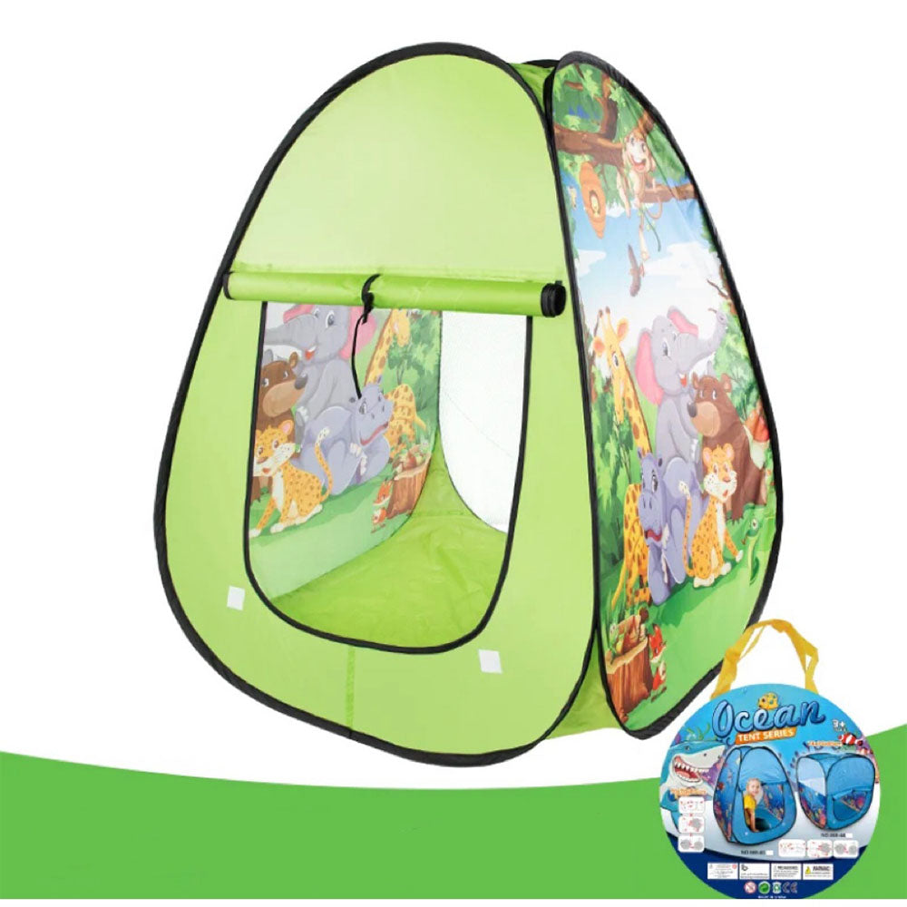 (NET) Play Tent Kids Foldable Tent
