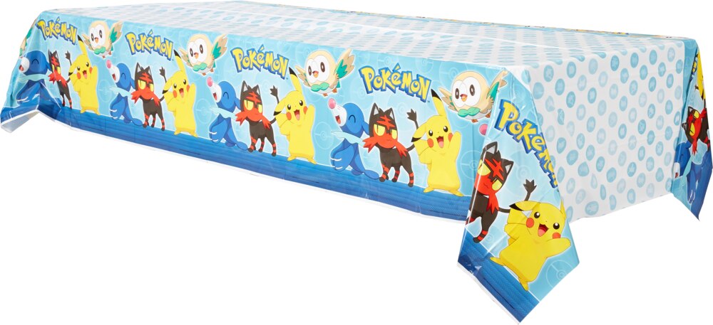 Pokemon Birthday Decorations Pikachu Table Cover / 123586