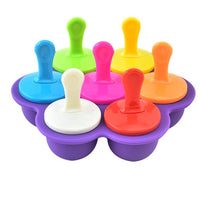 7 Cavity Silicone Mini Ice Popsicle Mold / 22FK069