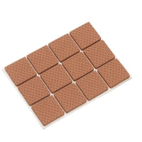 Square Table Foot Pad Camel Set Of 24 pcs