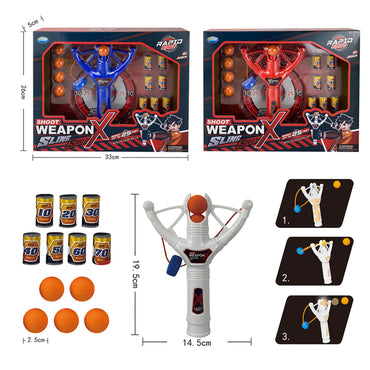 Shoot Game With 5 Pcs Foam Balls