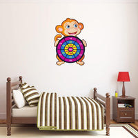 Sticky Ball Dart Board Target Sports Game / KC22-108 / 201-1-3-6