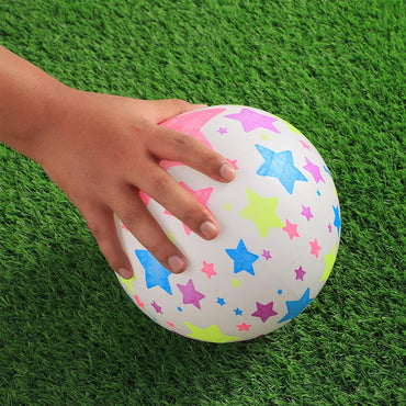 Multicolor Rubber Football