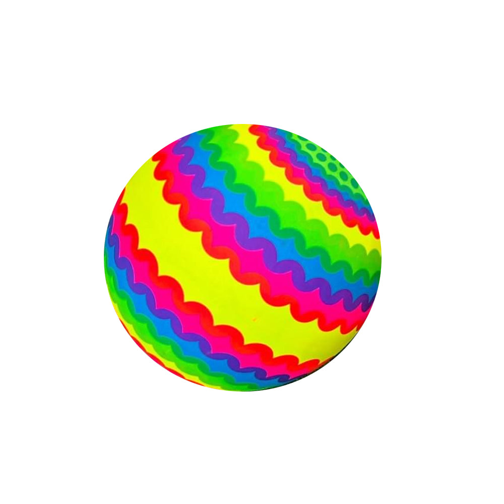 Multicolor Rubber Football