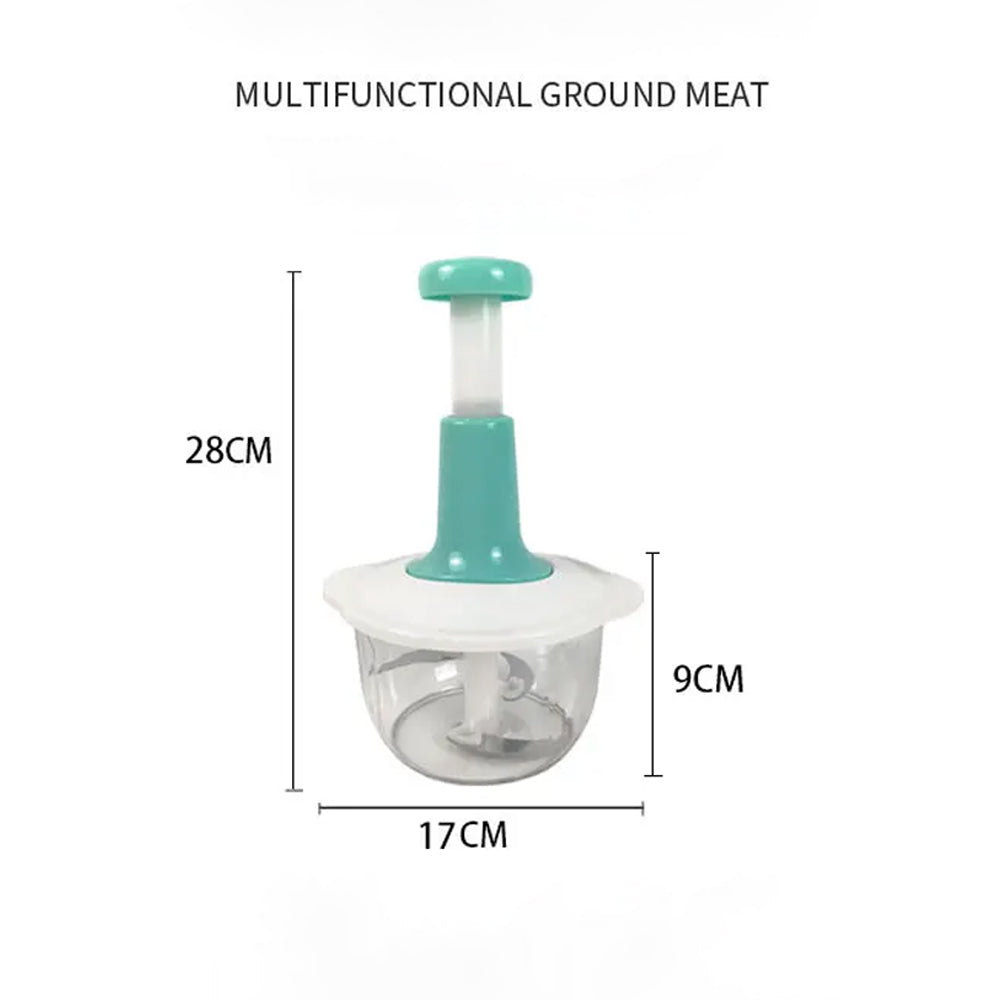 Household Food Multi functional Manual Vegetables Cutter Meat Slicer Meat Cutter 2L