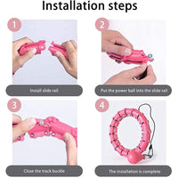 Hula Hoop Foldable Massage