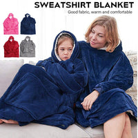 Ultra Plush Blanket Hoodie, Huggle Hoodie, Free Size Fits All