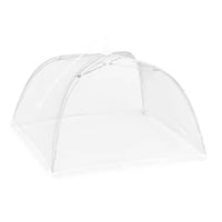 (net) Mesh Food Covers Tent Umbrella for Outdoors and Camping Food Net Cover Keep Out Flies Mosquitoes Ideal for Parties BBQ, Reusable and Collapsible 40x 40 cm