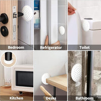 Anti-Slip Bumpe Pitted Surface Door Stopper Set Of 6 pcs